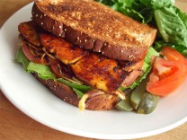 Smoky Maple Tofu Sandwich