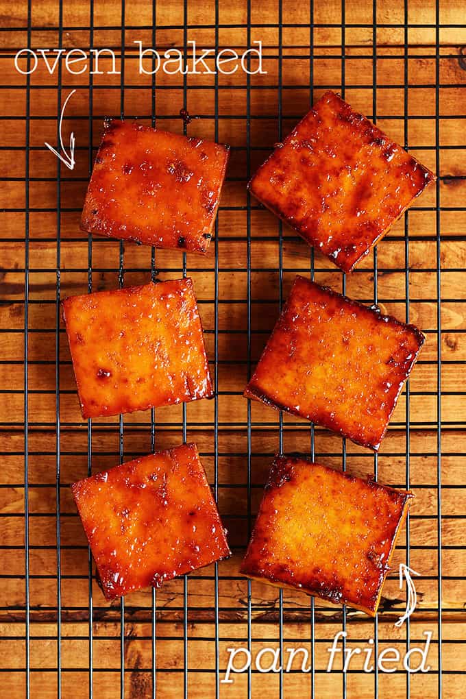 Chipotle Maple Glazed Tofu Burgers with Guacamole & Chipotle-Sriracha Mayo - ilovevegan.com #vegan #PUREInfused