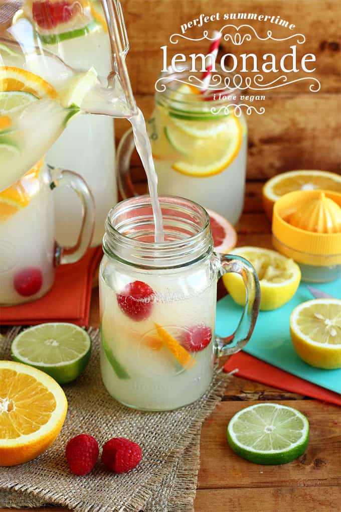 Perfect Summertime Lemonade - ilovevegan.com