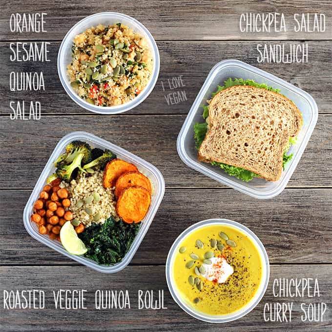 Healthy Plant-Based Lunches on the Go » I LOVE VEGAN