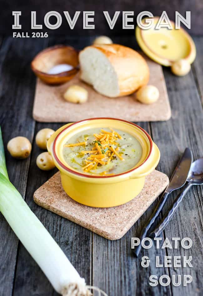 Vegan Potato & Leek Soup - ilovevegan.com