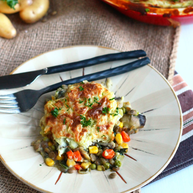 Healthy Veggie Lentil Shepherd's Pie - ilovevegan.com