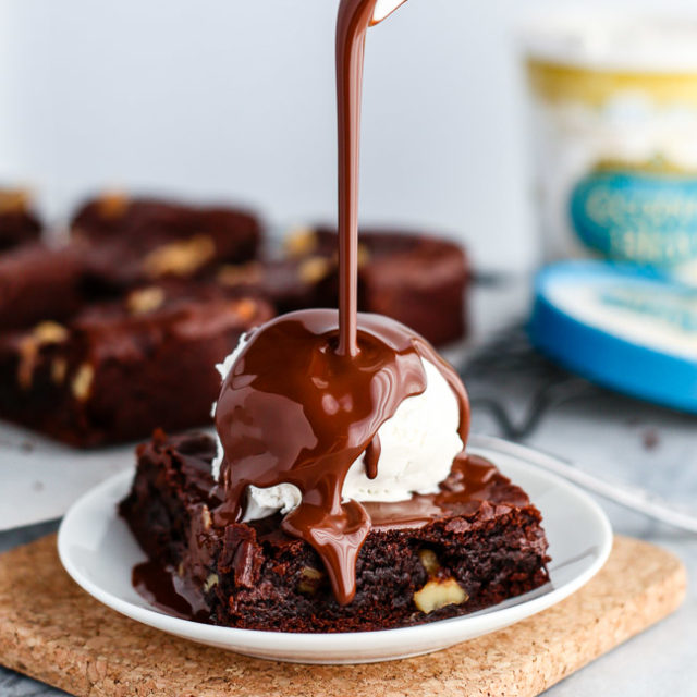 Fudgy Vegan Brownies - ilovevegan.com
