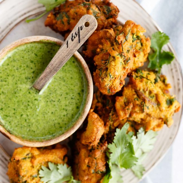 Vegan Vegetable Pakoras - ilovevegan.com